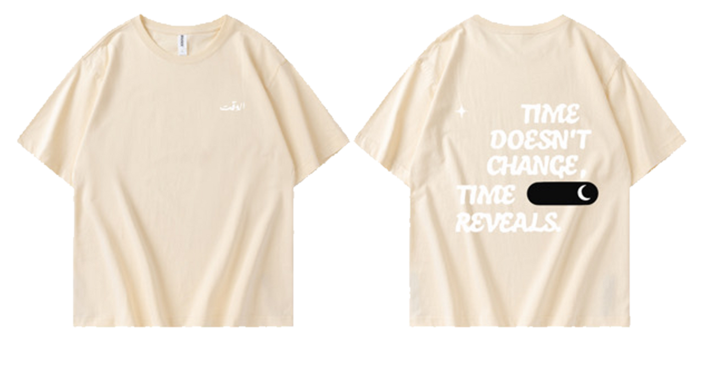 Essence of Time Cream T-Shirt